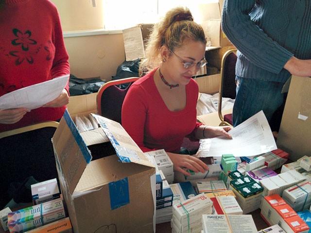В Донецкую еврейскую общину поступила гуманитарная помощь